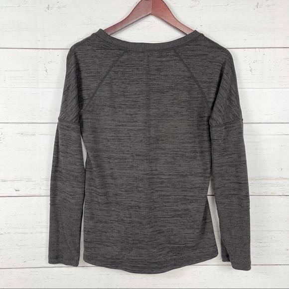 Athleta Blissful Shark-Bite Sweatshirt - Picture 4 of 12